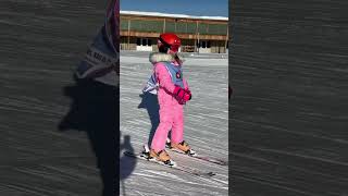 Beginner Ski Lesson 12345 St Moritz  Только вперед  Shorts от Королева Кристина⛰🌨❄️⛄🏒⛸🎿⛷ [upl. by Wesla]