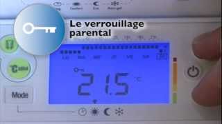 Verrouillage parental radiateur Calidou Pro XP Noirot [upl. by Dodi]