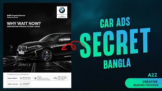 BMW social Media creative making process  Total 07 creative A2Z secret [upl. by Menon786]