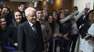 inaugurazione School of Law Mattarella alla Luiss [upl. by Earla102]