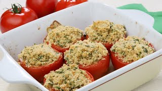 Recette  Tomates à la provençale traditionnelle [upl. by Arval]