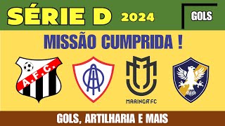 ⚽ SÉRIE D – DEFINIDO OS ACESSOS PARA A SÉRIE C [upl. by Kahl]