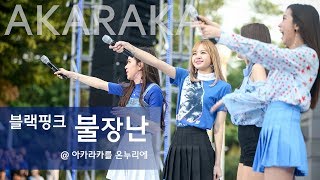 연세대 아카라카 블랙핑크 불장난 Blackpink Playing with Fire Fancam  2017 Akaraka 연세대 축제 직캠 [upl. by Aldercy]