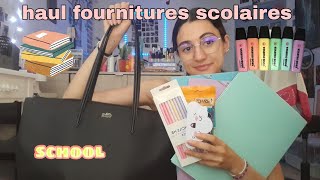 haul fourniture scolaire rentrée 20242025 [upl. by Revert649]