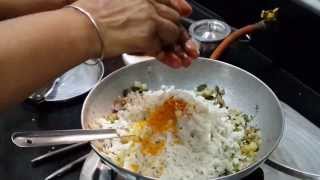 How to Make Poha  Instant Indian Breakfast [upl. by Armillia]