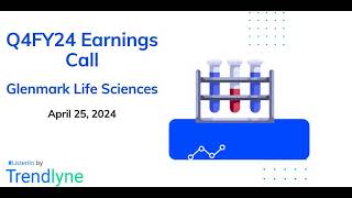 Glenmark Life Sciences Earnings Call for Q4FY24 [upl. by Eilojne]