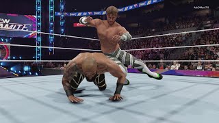 Will Osprey VS Ricochet WWE2K24 [upl. by Patterman]