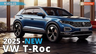 2025 FIRST LOOK Volkswagen TRoc New Generation review Interior amp Exterior Details [upl. by Ahsinor]