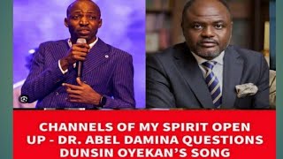 Pastor Abel Damina At It Again With Gospel Singer Dunsin Oyekans Song Channel Of My Spirit Open Up [upl. by Amilb]