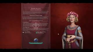 Lets play fr Civilization VI Gathering Storm 31  La reine Aliénor [upl. by Annwahsal]