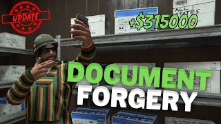 GTA Online  Document Forgery Business 315000 ︱ Criminal Enterprises Update [upl. by Atteselrahc267]