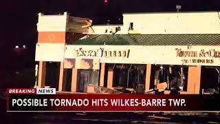 Possible tornado hits WilkesBarre Township [upl. by Maisel]