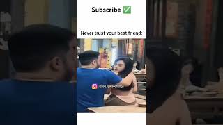 Never trust your friend 🤣😂  Subscribe for more funny videos funnyclip shortfeed [upl. by Florry]