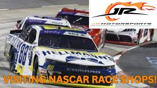 VISITING JR MOTORSPORTS DURING ROVAL WEEK [upl. by Inotna]