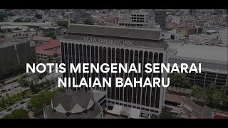 Notis Senarai Nilaian Baru [upl. by Su33]