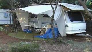 Camping Baldarin island Cres Croatia  wwwavtokampisi [upl. by Thaddeus]