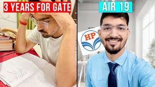 My GATE Preparation Journey  How I Cracked HPCL Motivation for GATE [upl. by Sena]