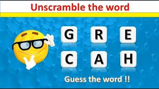 Words mixup Unscramble to fix [upl. by Alleunam]