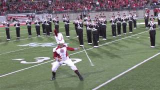 The Video Game Homecoming Halftime Show of The Ohio State University Marching Band Oct 6 2012 [upl. by Oralia478]