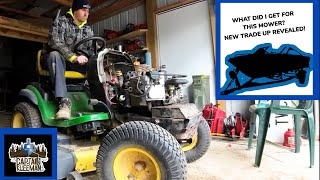 Will Not Run  John Deere Lawn Mower  Electrical Problems  Trade up Challenge Continues [upl. by Hsital760]