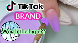 Trying TikTok Acrylic from Anacrylics [upl. by Niawd]