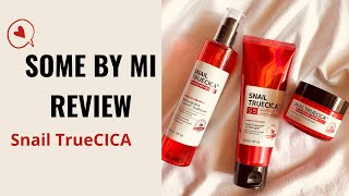 SOME BY MI Snail Truecica Miracle Repair Cream  BONIIK Australia [upl. by Arabele]