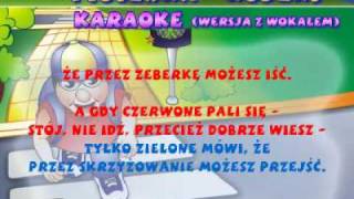 Moja Droga Do Szkoły  quotKodeksquot  Karaoke  wersja z wokalem [upl. by Kwei585]