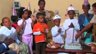 HAPPY BIRTHDAY SONGሩሑስ በዓል ልደትmp4 [upl. by Cartie141]