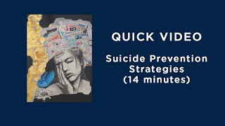 Suicide Prevention Strategies [upl. by Edrahs699]