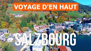 Salzbourg Autriche  Ville voyage lieux visite tourisme  Drone vidéo 4k  Salzbourg den haut [upl. by Nnaacissej314]