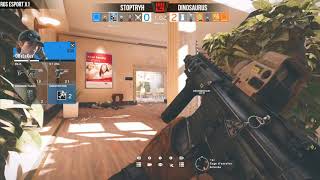 R6S ESPORT XBOX ONE  14 de finale  STOPTRYH vs Dinausorus eSport BO1 [upl. by Leber]