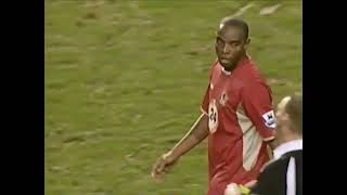 Benni McCarthy has three goals ruled out before scoring 2006 [upl. by Kania]