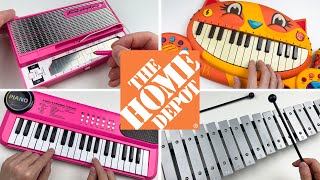 The Home Depot Theme Song on different instruments [upl. by Enirehtacyram630]