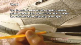 How to Repaint a Midsole TUTORIAL [upl. by Jerroll]