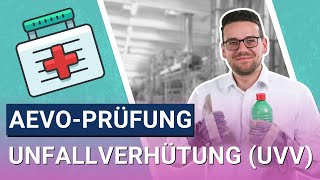 Ausbilderschein Prüfungswissen Unfallverhütungsvorschriften UVV AEVO IHKHWK [upl. by Griffie294]