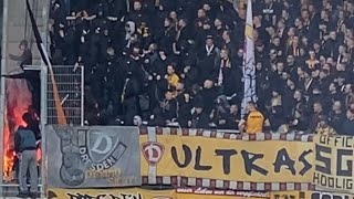 The Ostderby  Chemie Halle v Dynamo Dresden [upl. by Balcke624]