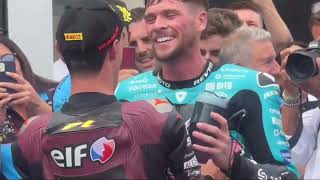 race results Moto2 Aragon 2024 Jake Dixon won Moto Mario Aji got poin [upl. by Aikahs]