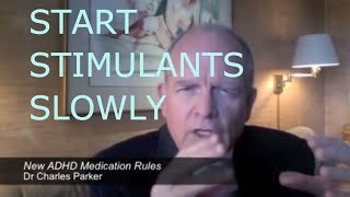 ADHD Medication  Overview Rule 1  Start Slowly [upl. by Annahsit]