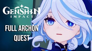 Genshin Impact 40  Full Archon Story Quest [upl. by Drisko]