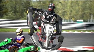 KART FAILS 2019  best GO kart fails Funny videos crash [upl. by Lull]