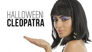 Halloween Cleopatra Makeup Tutorial with Teni MissMavendotcom  I love makeup [upl. by Eidnam]