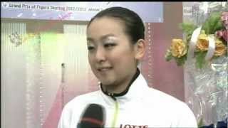 ISU NHK Trophy 2012 99 LADIES FS  Mao ASADA  24112012 [upl. by Kotta]