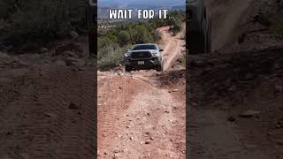 That was unexpected Killed the Manual Tacoma Off Road shorts tacoma moab [upl. by Leterg466]