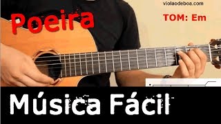 SORTE GRANDE  Poeira  Violão  Cifras [upl. by Roshelle]