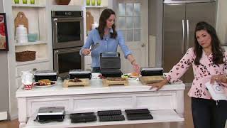 DeLonghi Livenza Compact Indoor AllDay Grill on QVC [upl. by Ayerf]