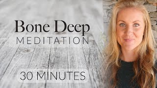 30 Minute Bone Deep Breathing Meditation and Fullbody Relaxation [upl. by Hudgens]