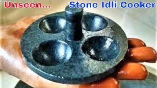 Amazing Stone idli cooker  Soapstone Cookware  Miniature Cooking Set  The Theme kitchen [upl. by Rosenbaum438]