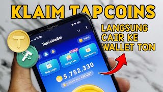 Cara Withdraw USDT TapCoin Airdrop  Klaim TapCoins Airdrop Bot Telegram  BKD tutorials [upl. by Eiramnna]