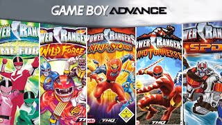 Power Rangers Games for GBA [upl. by Aleahs149]