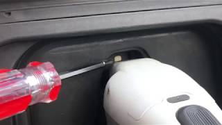 The Trick To Release A Stuck EV Charging Connector [upl. by Kulseth149]